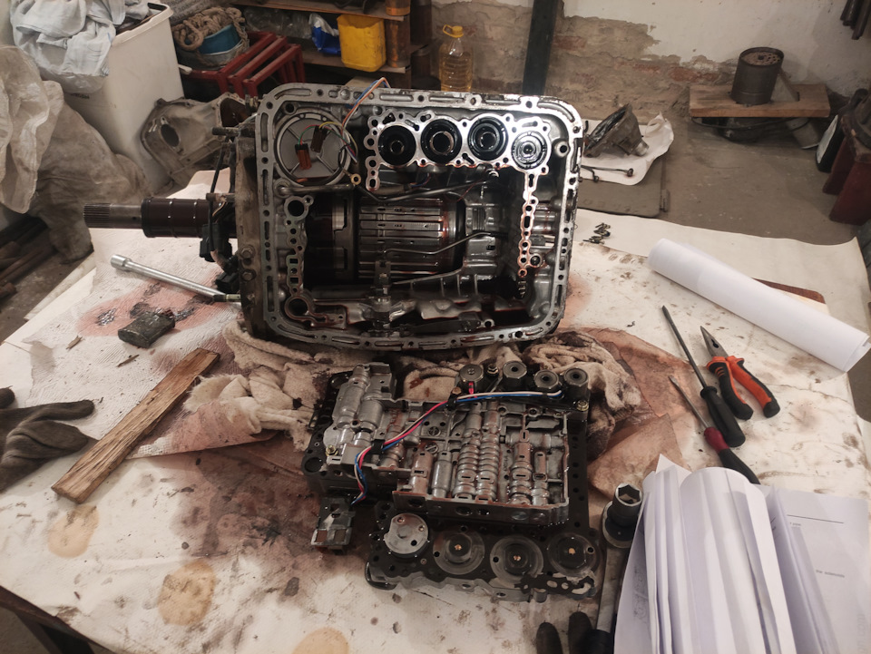 Сняли гидроблок — Subaru Legacy (BD/BG/BK)