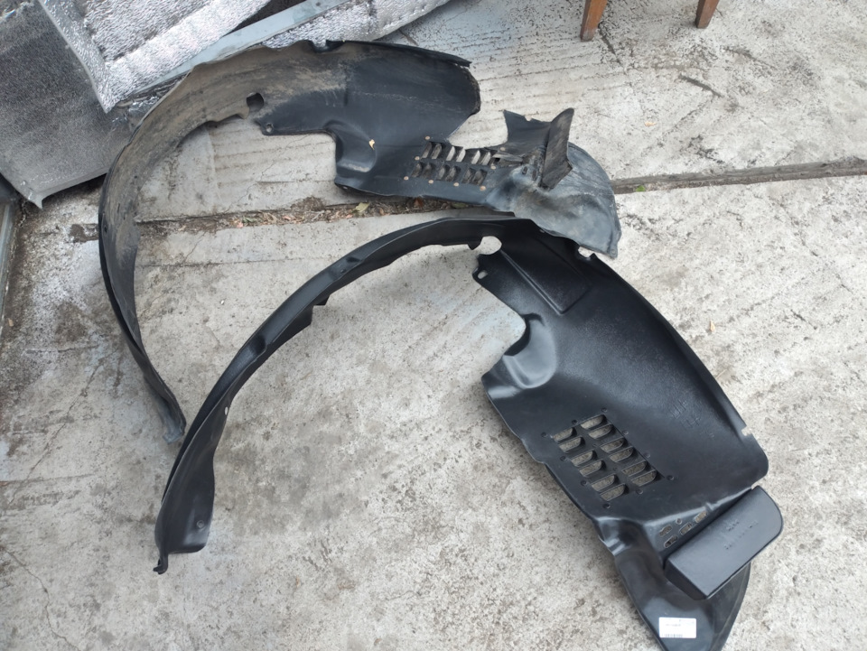 Подкрылок TYG на Санта фе — Hyundai Santa Fe (2G), 2,4 л, 2010 года ...