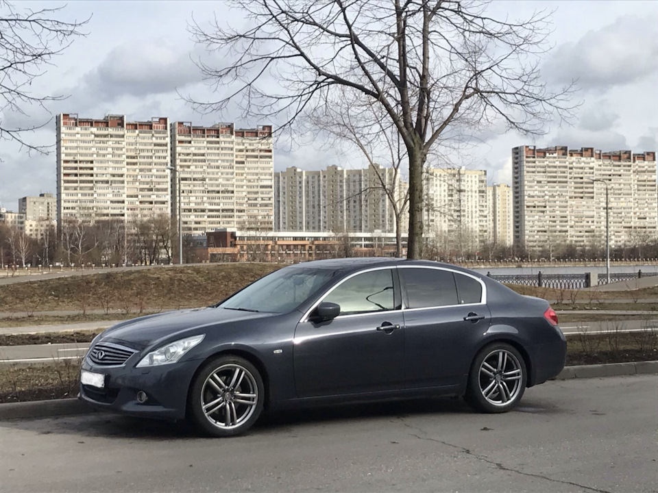 Привет лето) — Infiniti G25, 2,5 л, 2010 года | колёсные диски | DRIVE2
