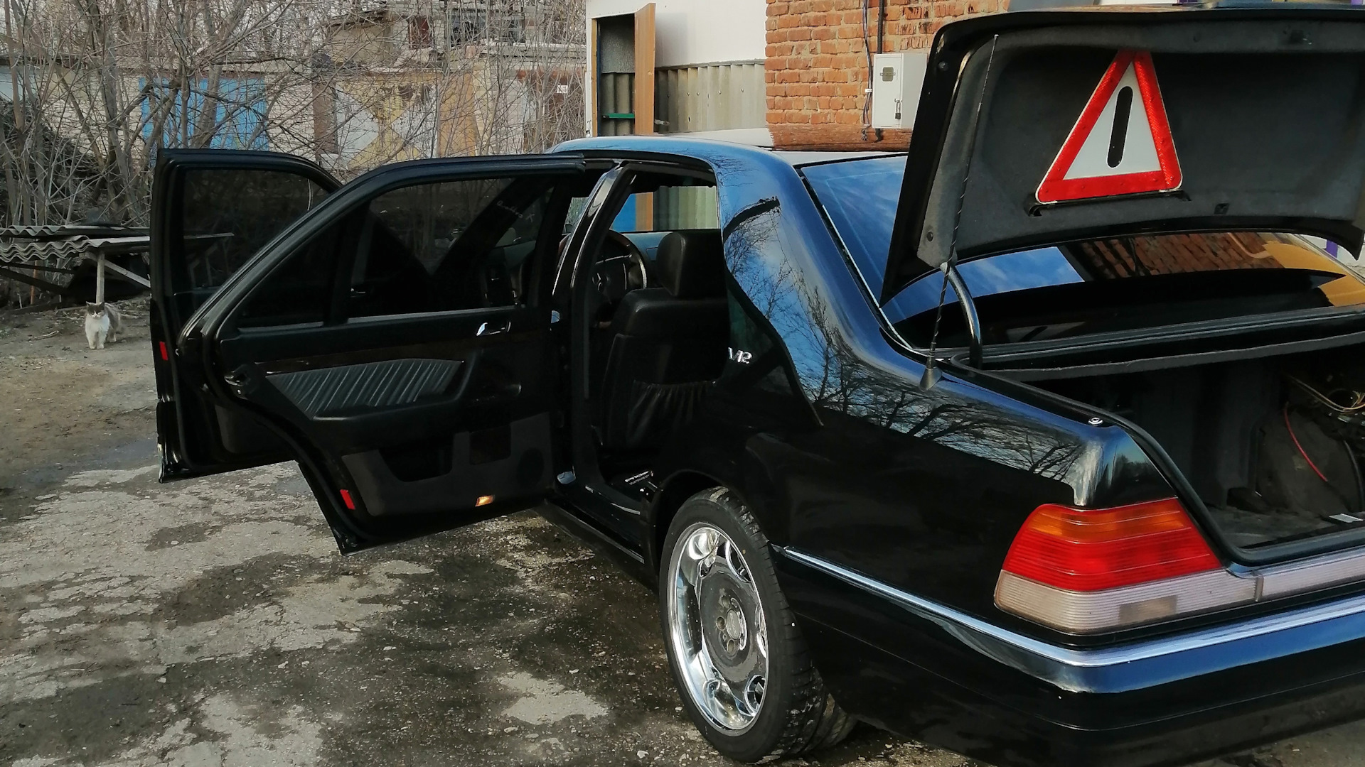 Mercedes-Benz S-Class (W140) 6.0 бензиновый 1994 | возмутитель спокойствия  на DRIVE2