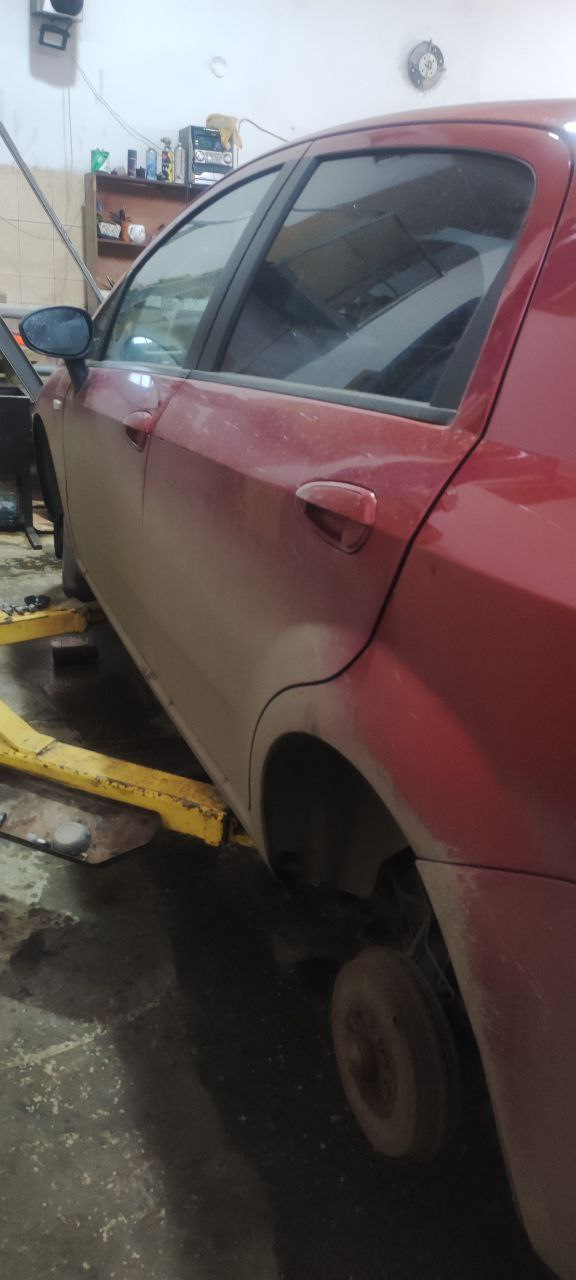 Сервис \"Развал схождение 3D технология\" — FIAT Punto III, 1,4 л, 2007 ...