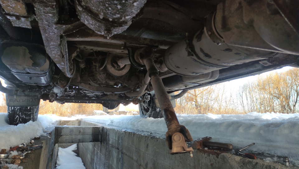 задний кардан "ваксойл" — УАЗ Patriot, 2,3 л, 2011 года | тюнинг | DRIVE2