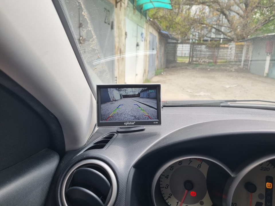 Камера заднего вида — Mazda 3 (1G) BK, 1,6 л, 2008 года | тюнинг | DRIVE2