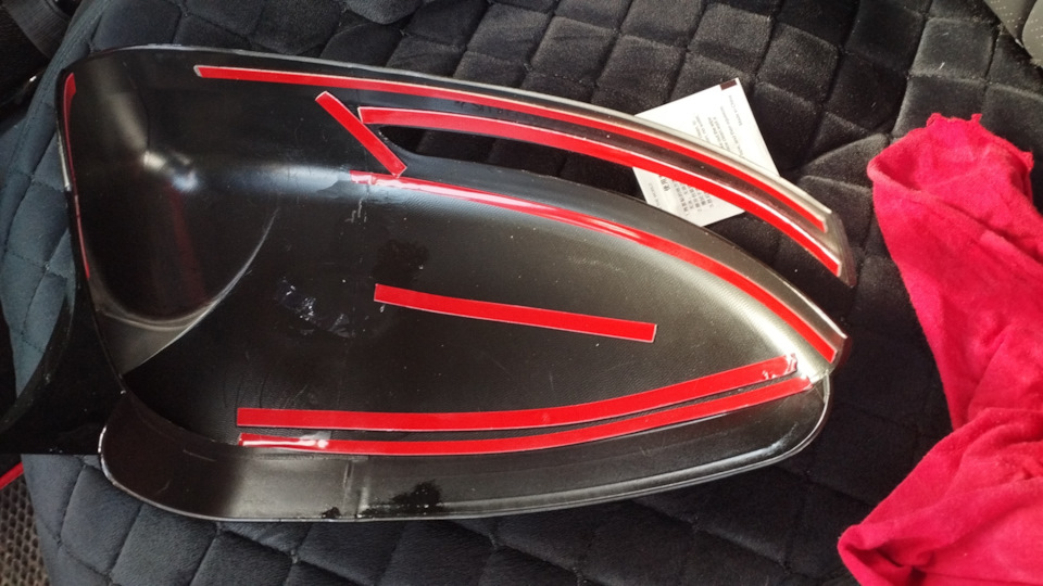 Добавил скотч. Также в комплекте два пакета с салфеткой для обезжиривания поверхности. — Changan CS55 Plus (2G)