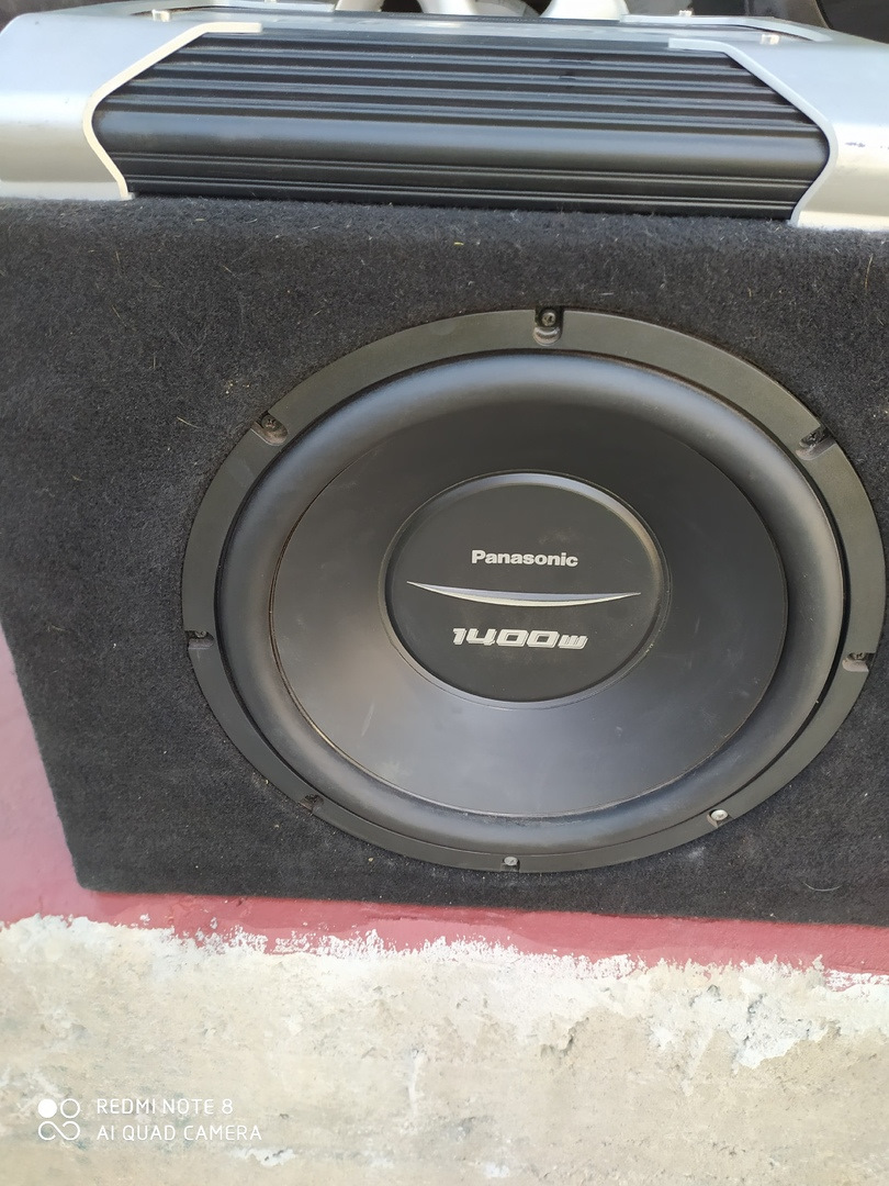 Panasonic store 1400w subwoofer