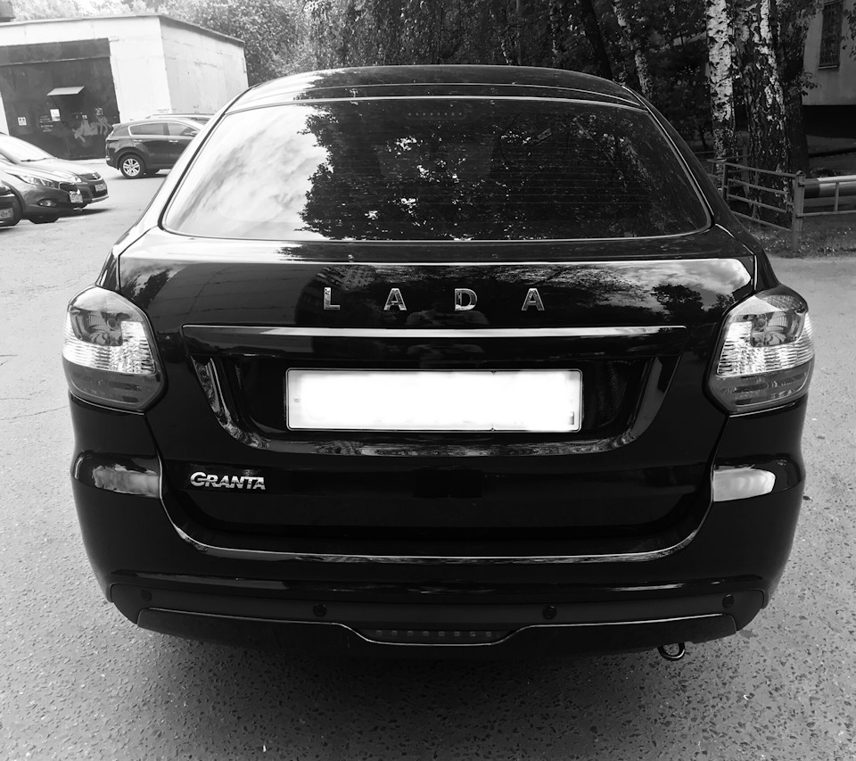 Парктроники — Lada Гранта Лифтбек (2-е поколение), 1,6 л, 2019 года ...