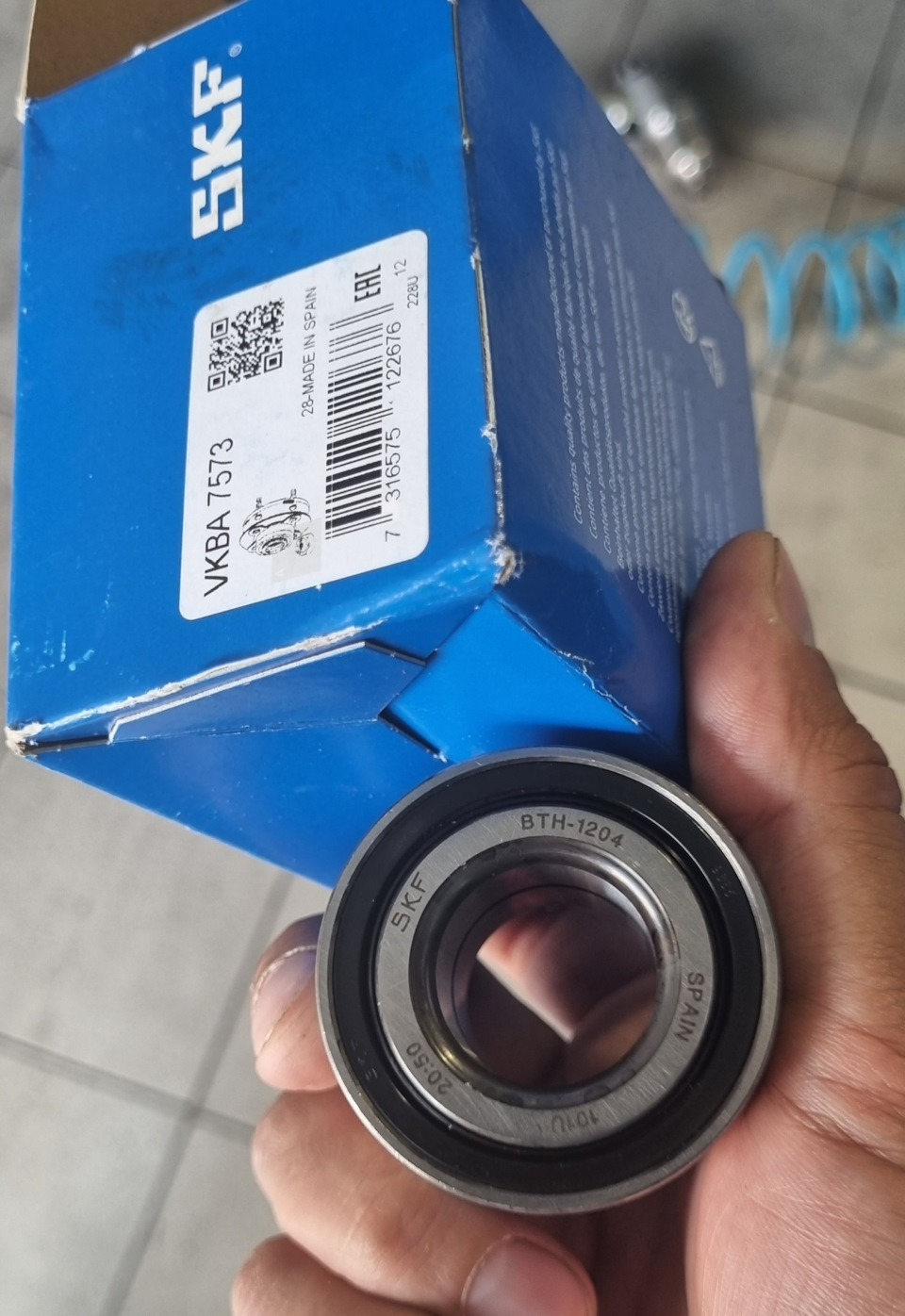BTH1204 Подшипник задней ступицы Chevrolet Aveo SKF | Запчасти на DRIVE2