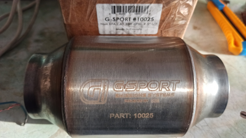 Новый катализатор G-SPORT. — Lexus RX (2G), 3 л, 2004 года | плановое ...