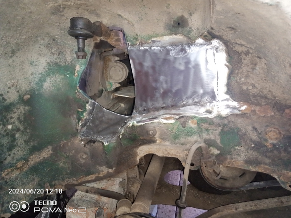 Ваз 2110 ремонт переднего номерного стакана — Lada Приора седан, 1,6 л ...