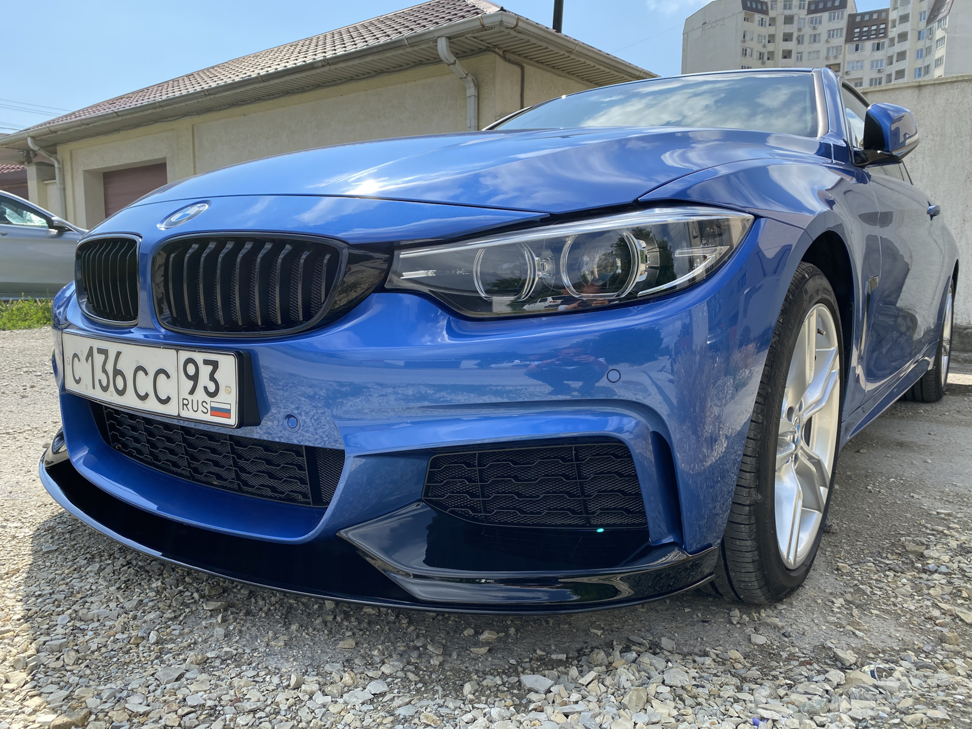 Сплиттер BMW м2 Competition