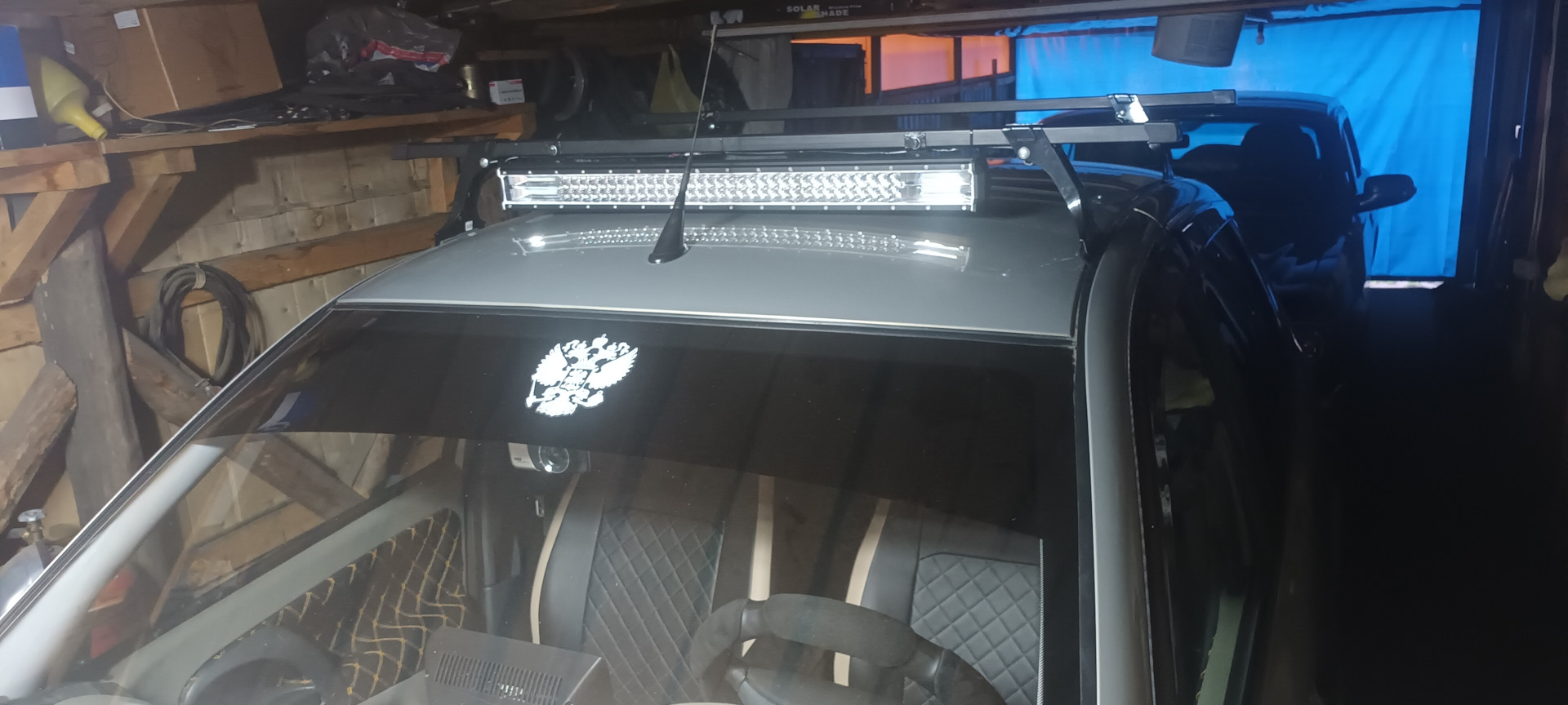 Лед балка на крышу. — Lada Калина седан, 1,6 л, 2006 года | аксессуары ...