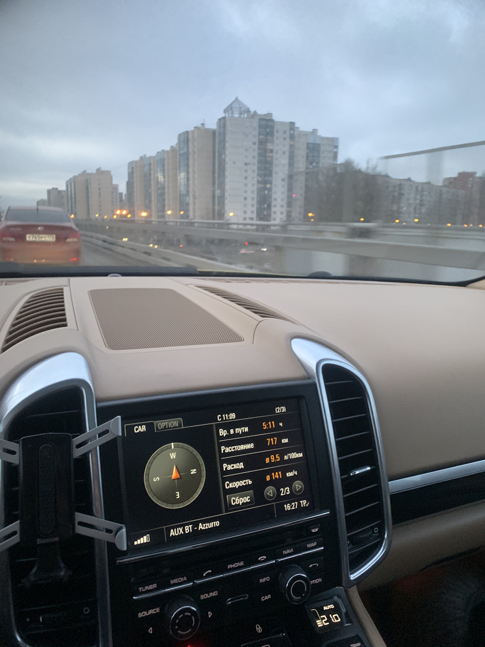 Поездка по М11 Москва-Питер. 5 часов в пути — Porsche Cayenne (2G) 958, 3  л, 2012 года | путешествие | DRIVE2