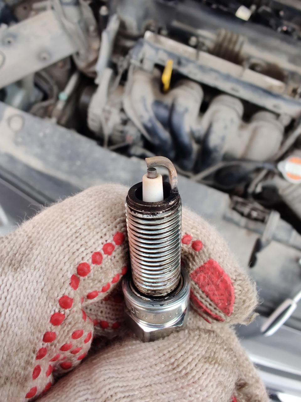 Диагностика двигателя — Hyundai Solaris, 1,6 л., 2011 года | поломка ...