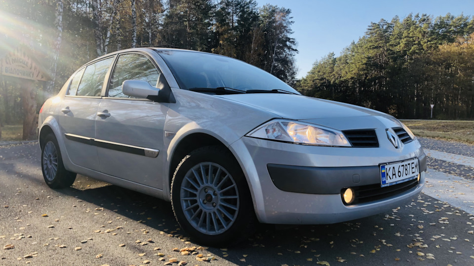 Не заводиться при выжатом тормозе! — Renault Megane II, 1,6 л, 2004 ...