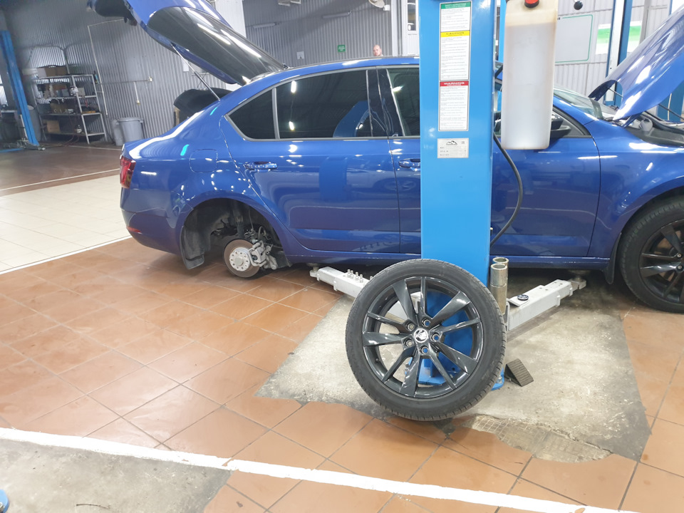 Новые пружины — Skoda Octavia A7 Mk3, 1,8 л, 2019 года | тюнинг | DRIVE2