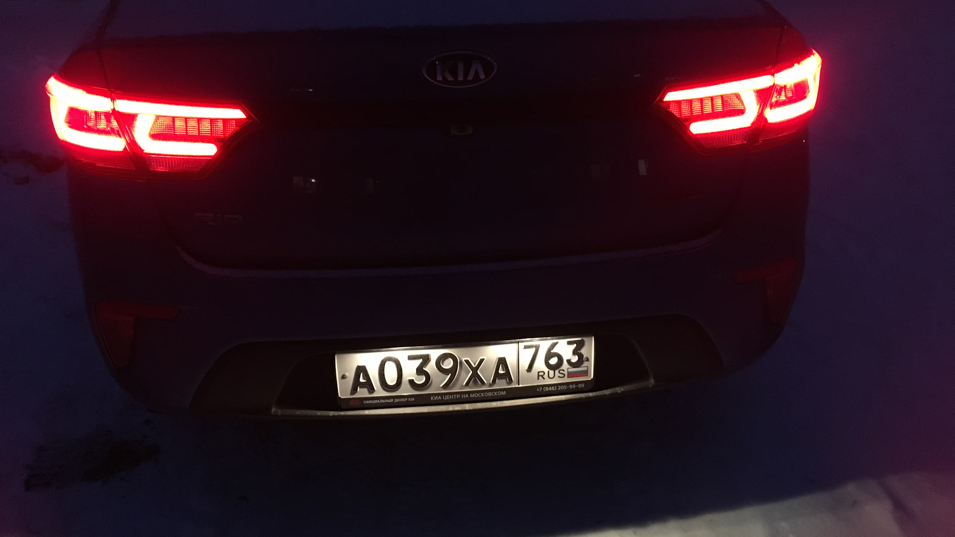 KIA Rio (4G) 1.6 бензиновый 2018 | RED LINE на DRIVE2