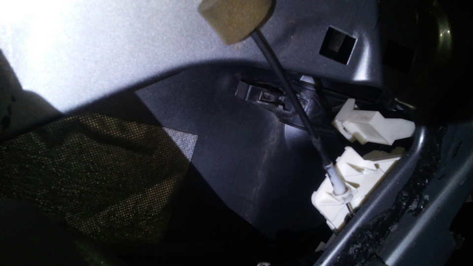 Фото замка после установки. — Ford Mondeo III