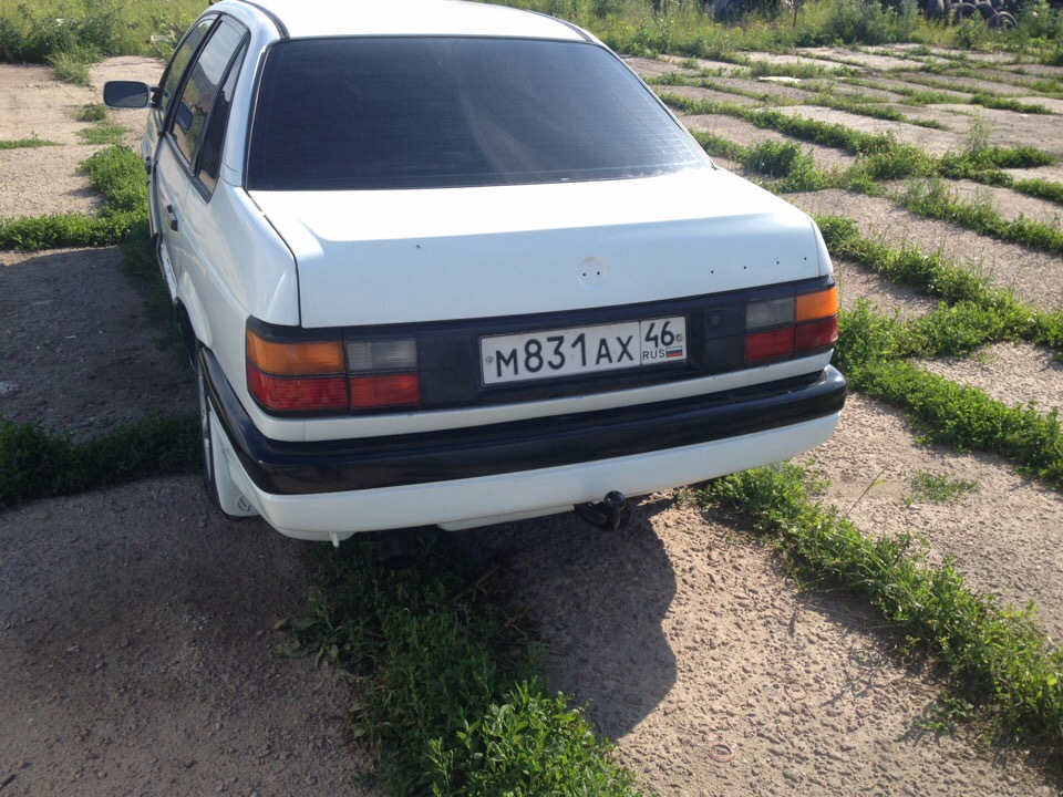 Таки решился покрасить бампера… — Volkswagen Passat B3, 1,8 л., 1990 ...