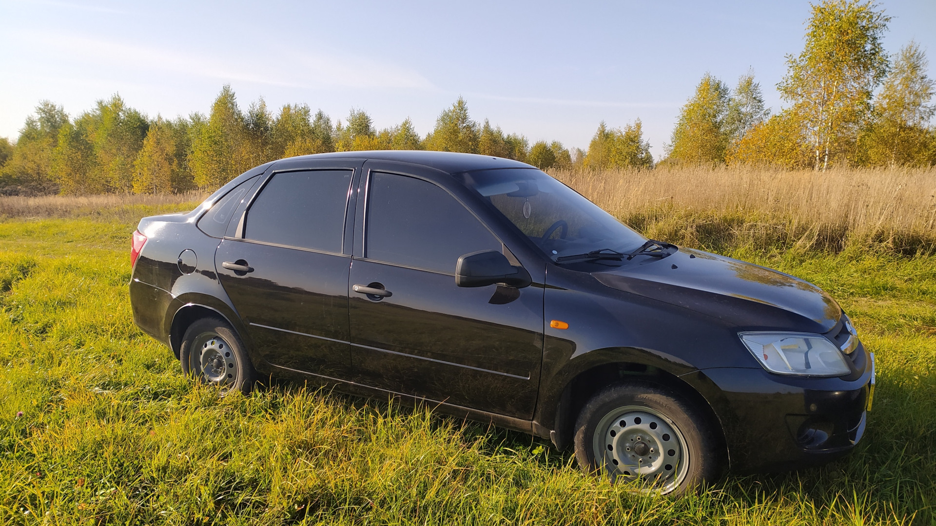 Lada Гранта 1.6 бензиновый 2012 | Ученическая машина жены) на DRIVE2