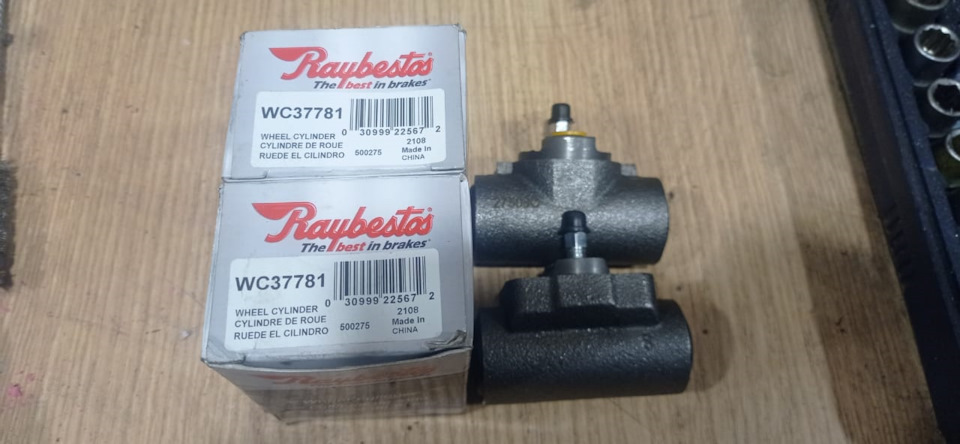 WC37781 Тормозной цилиндр барабанного тормоза RAYBESTOS | Запчасти на ...