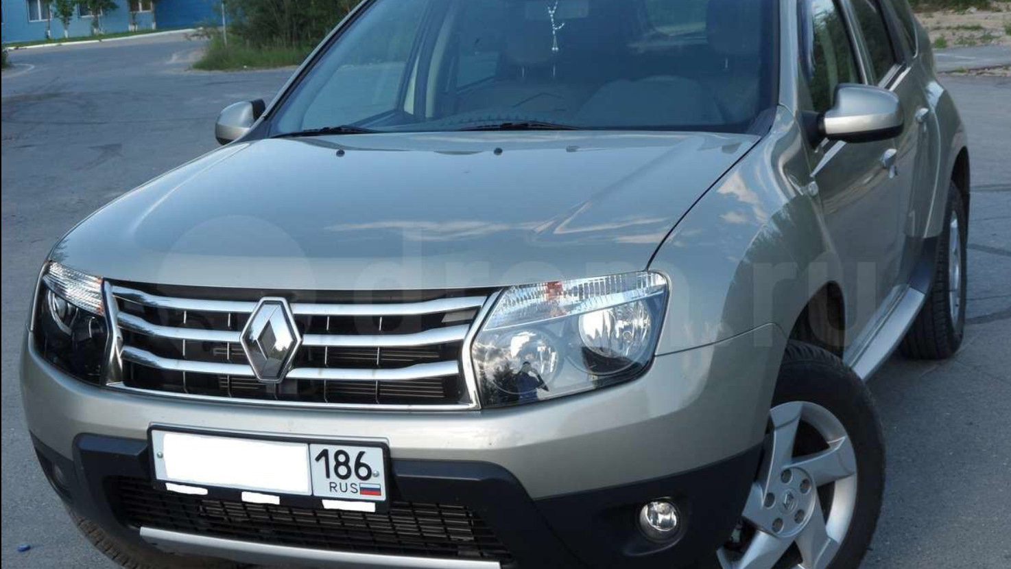 Renault Duster (1G) 2.0 бензиновый 2014 | Бежевый металлик на DRIVE2