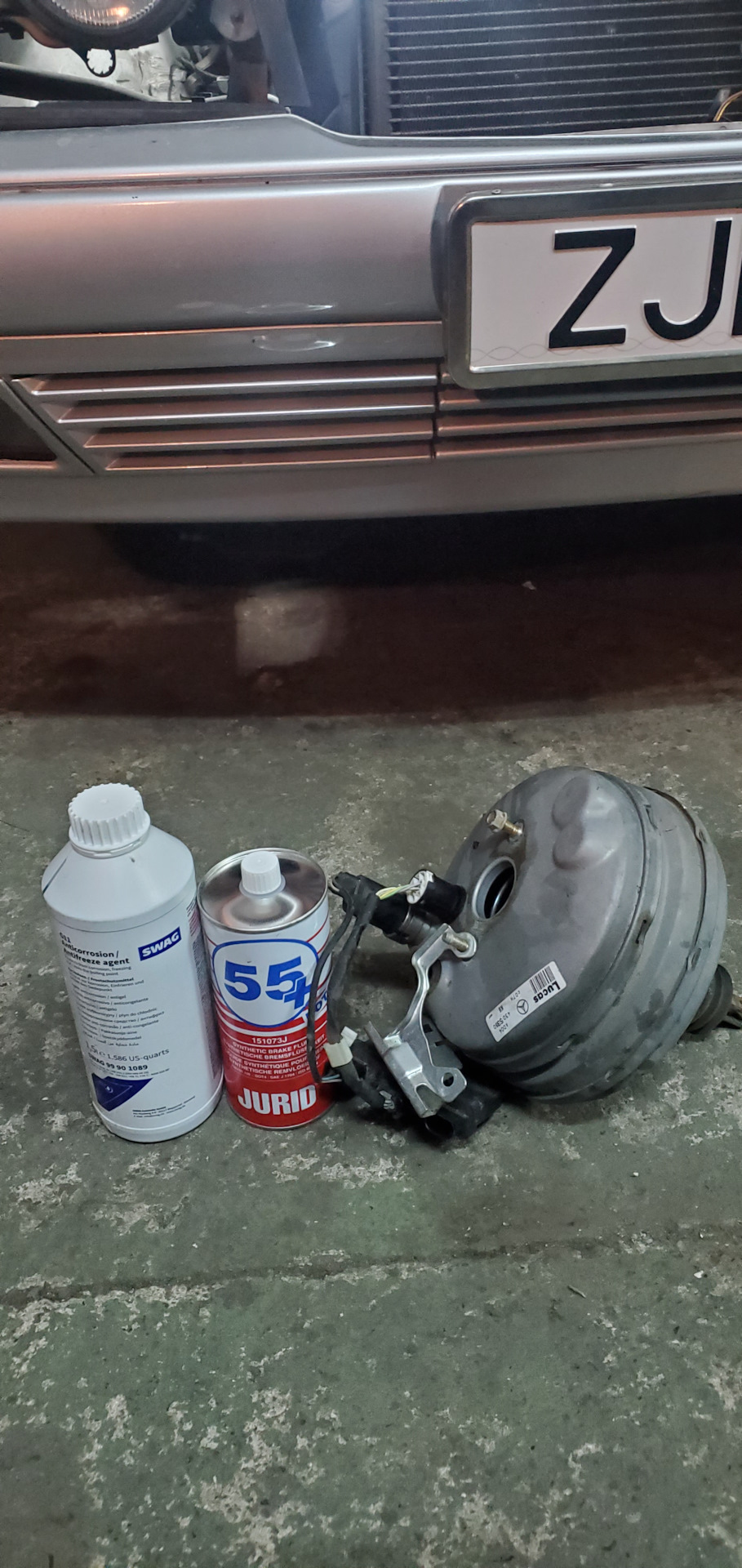 Замена обычного вакуумника на двухконтурный — Mercedes-Benz E-class ...