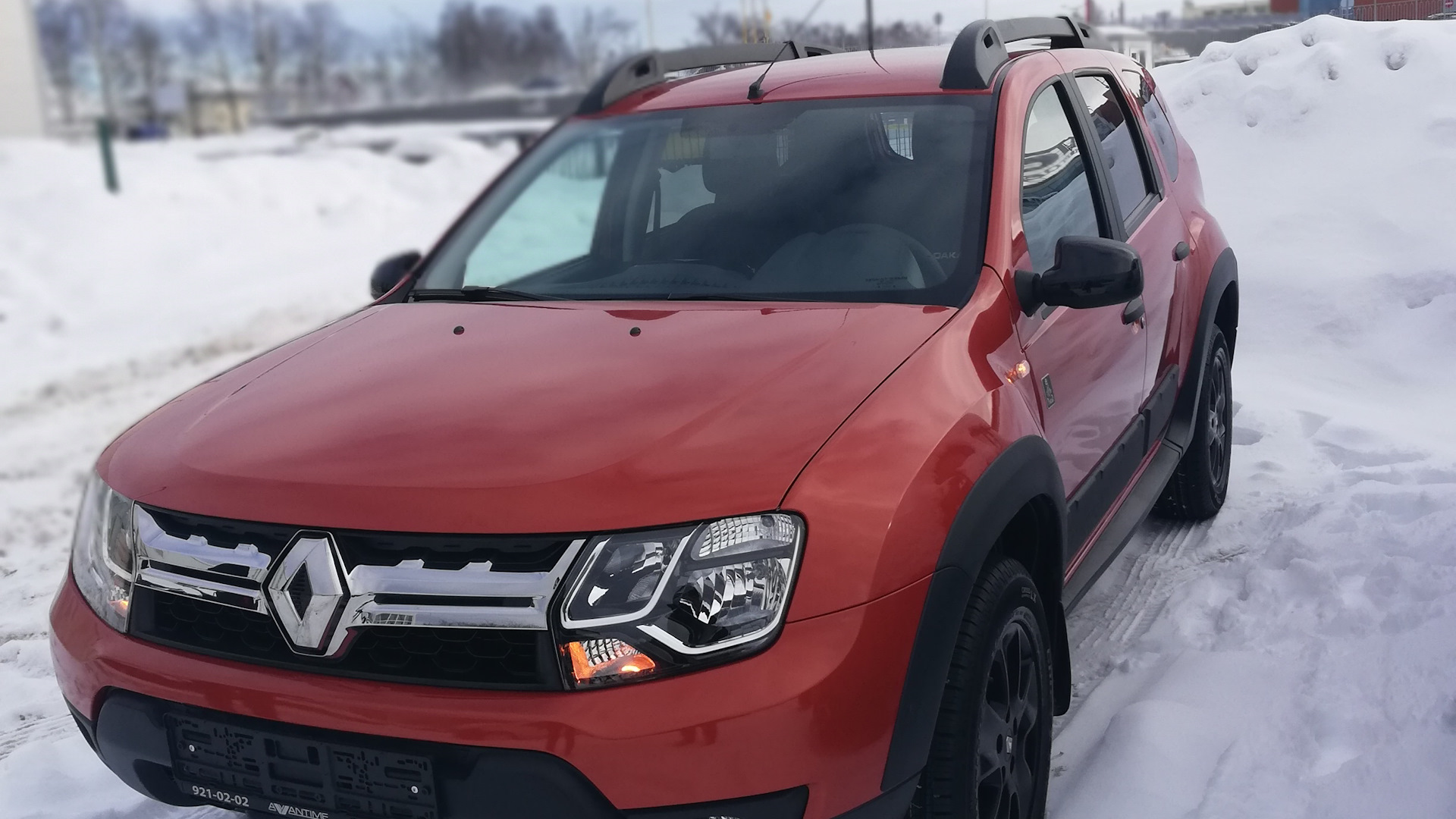 Renault Duster (1G) 2.0 бензиновый 2018 | Дуся-Дакар, Рыжаябестия. на DRIVE2