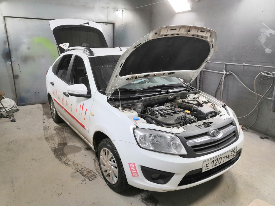 Photo from the logbook Lada Granta liftback (1G)