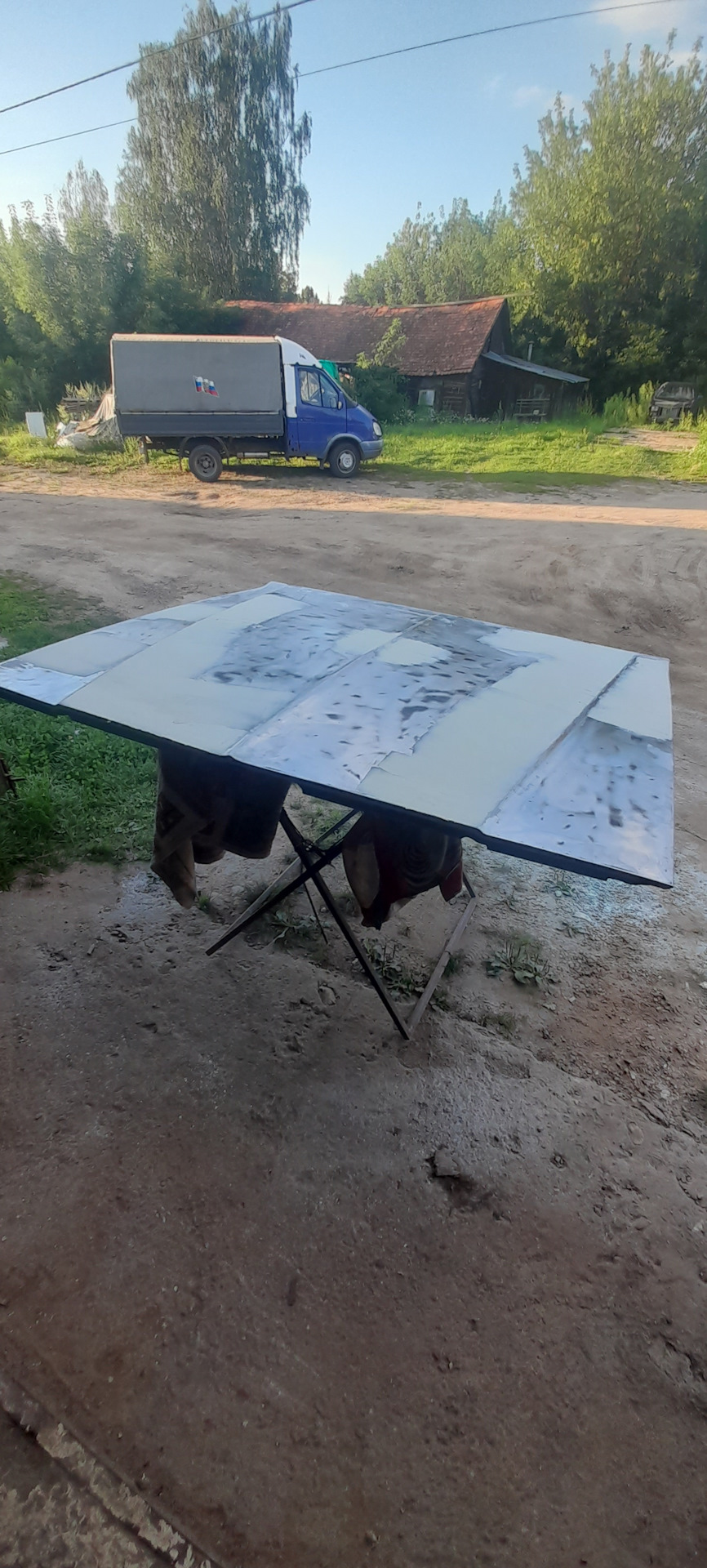 Подготовка капота к покраске — Chevrolet Caprice (3G), 5 л, 1988 года ...