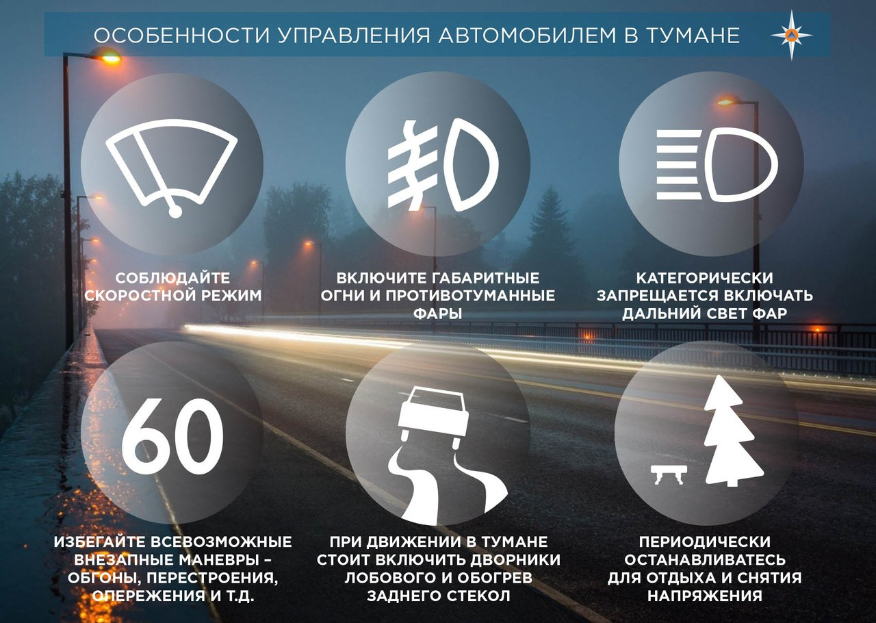 8. Полезная информация (Управление ТС в туман) — DRIVE2