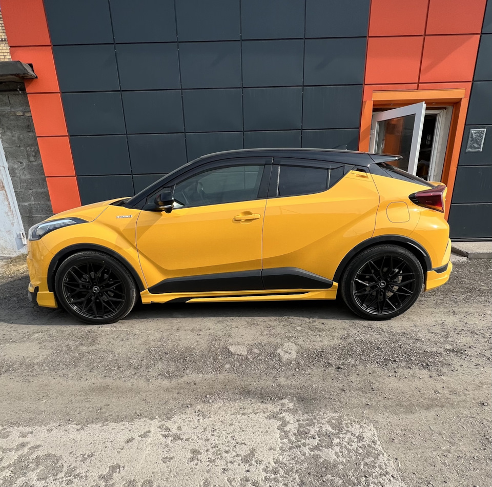 Летние колёса 245/45/R20 — Toyota C-HR, 1,8 л, 2018 года | колёсные диски |  DRIVE2