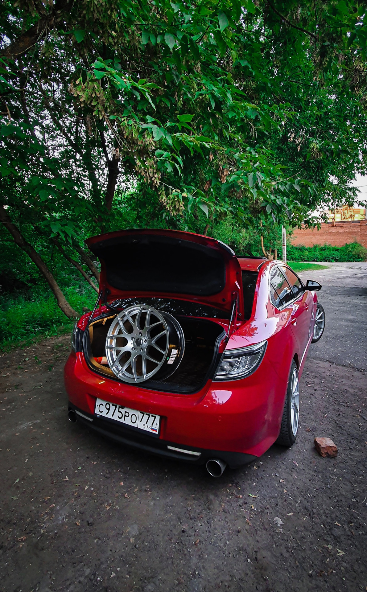 pdw kaiser r19 на летний сезон) — Mazda 6 (2G) GH, 2 л, 2008 года ...