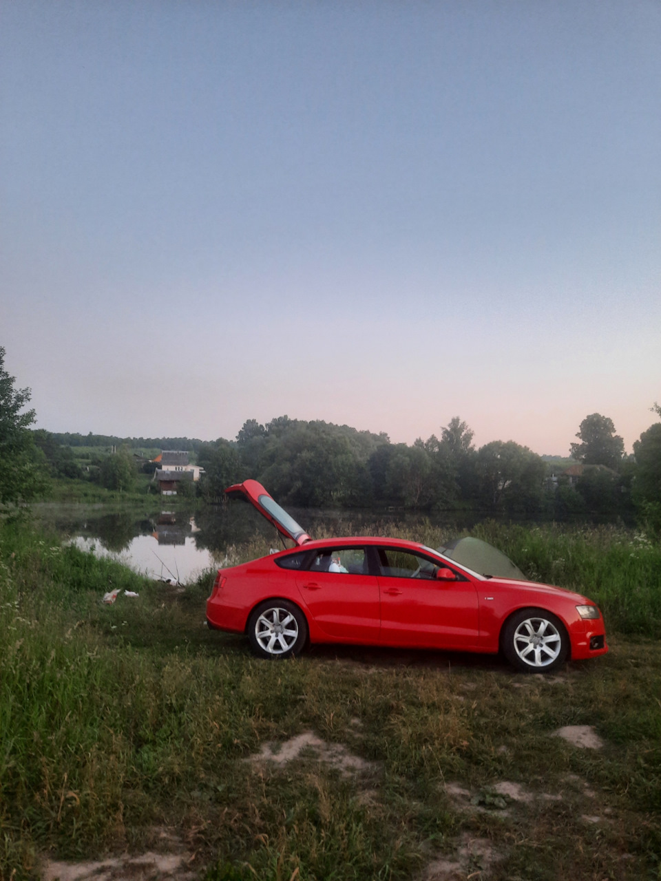 Поездка на Волгу и ближнее Подмосковье — Audi A5 Sportback (1G), 2 л, 2009  года | путешествие | DRIVE2