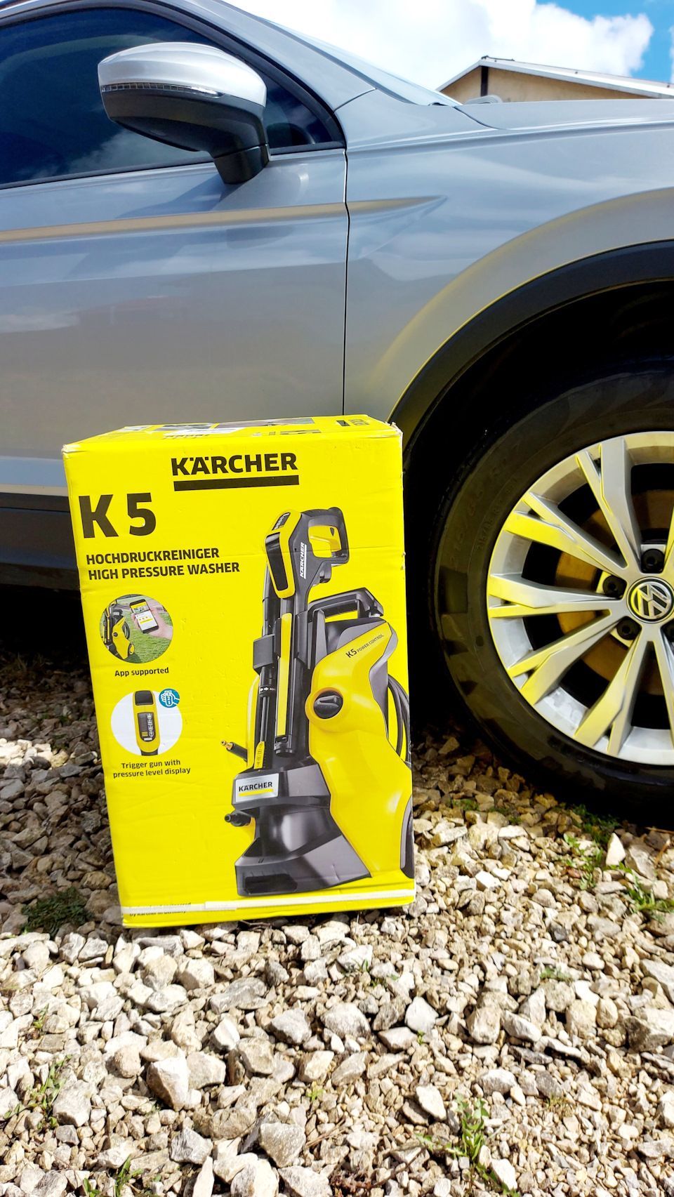 Электрическая мойка высокого давления Karcher k5 Power Control 1.324-550.0  — Volkswagen Tiguan (2G), 1,4 л, 2020 года | мойка | DRIVE2