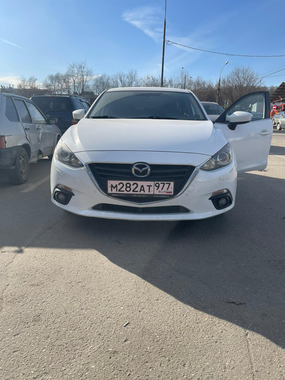 Машина встала на учет — Mazda 3 (3G) BM, 1,6 л, 2014 года | просто так |  DRIVE2