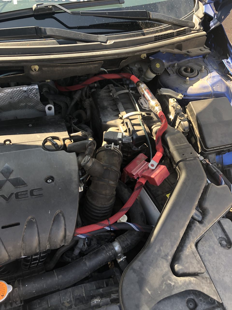 Делаем правильное питание для автозвука КГ-50 — Mitsubishi Lancer X, 1 ...