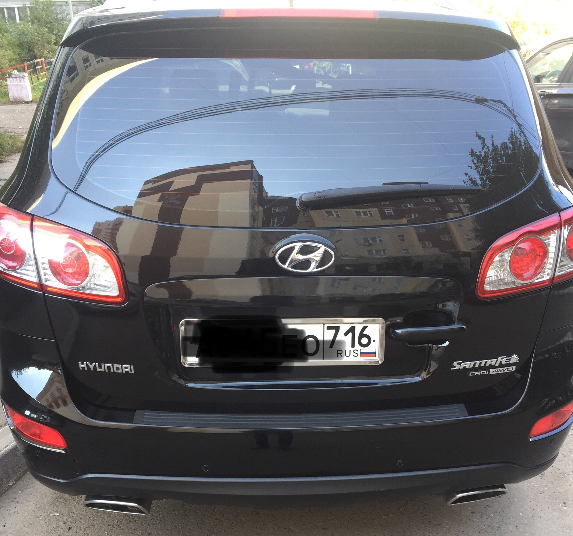 Дверь hyundai santa fe