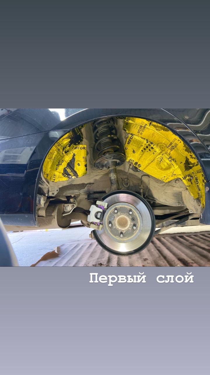 Шумоизоляция арок Камри 55 — Toyota Camry (XV50), 2,5 л, 2016 года | своими  руками | DRIVE2