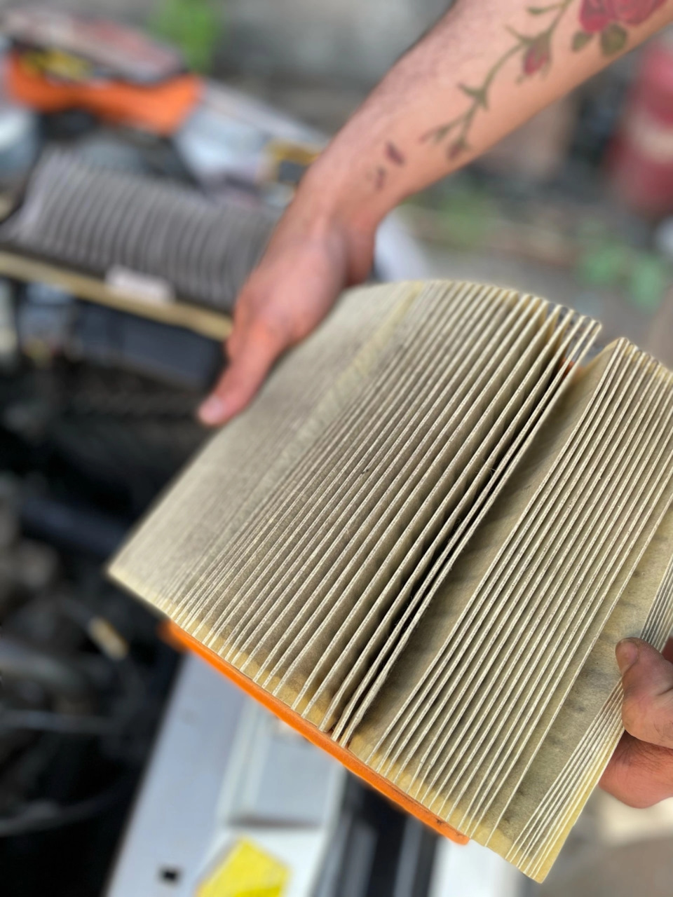 Фильтра и чистка дросселя — Lada Калина универсал, 1,6 л, 2011 года ...