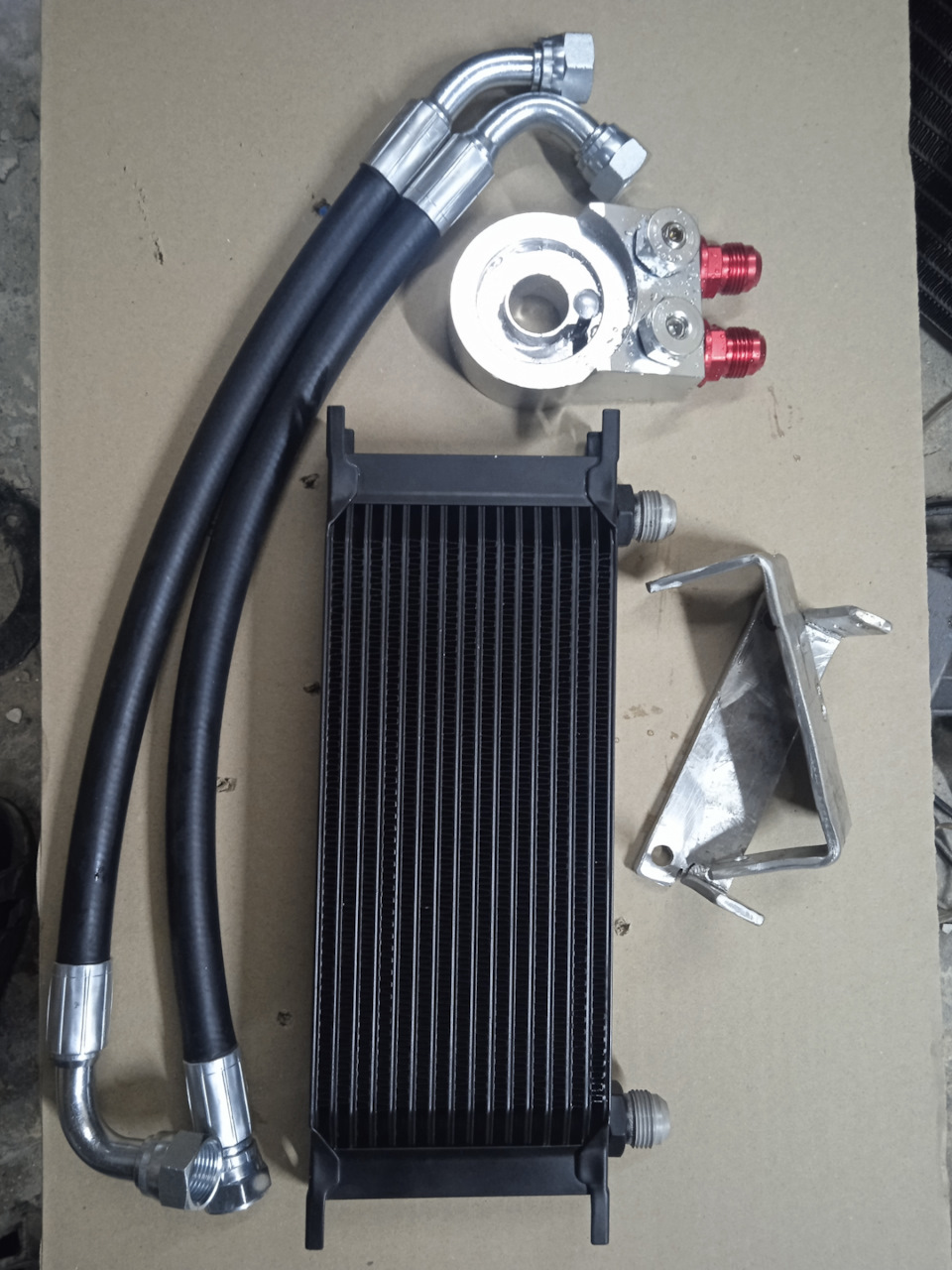 Oil Cooler — Toyota Starlet (80), 1,3 л, 1990 года | тюнинг | DRIVE2