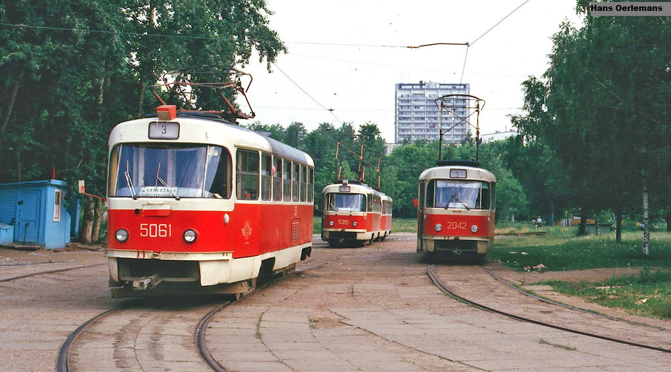 старая москва с трамваем