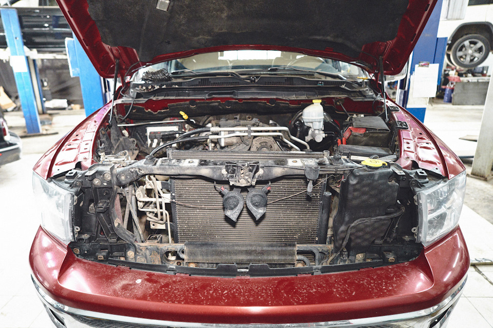 Прогорела прокладка выпускного коллектора Додж Рам — Mopar plus на DRIVE2