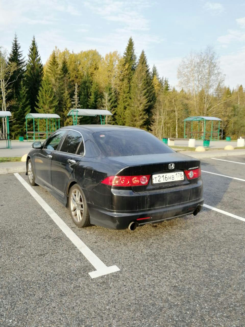 Скатался в Москву — Honda Accord (7G), 2,4 л, 2007 года | путешествие |  DRIVE2