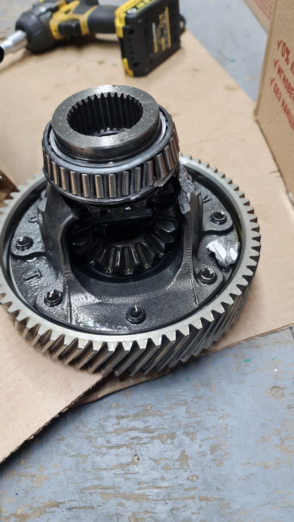 Планетарный редуктор. — Nissan X-Trail III (t32)