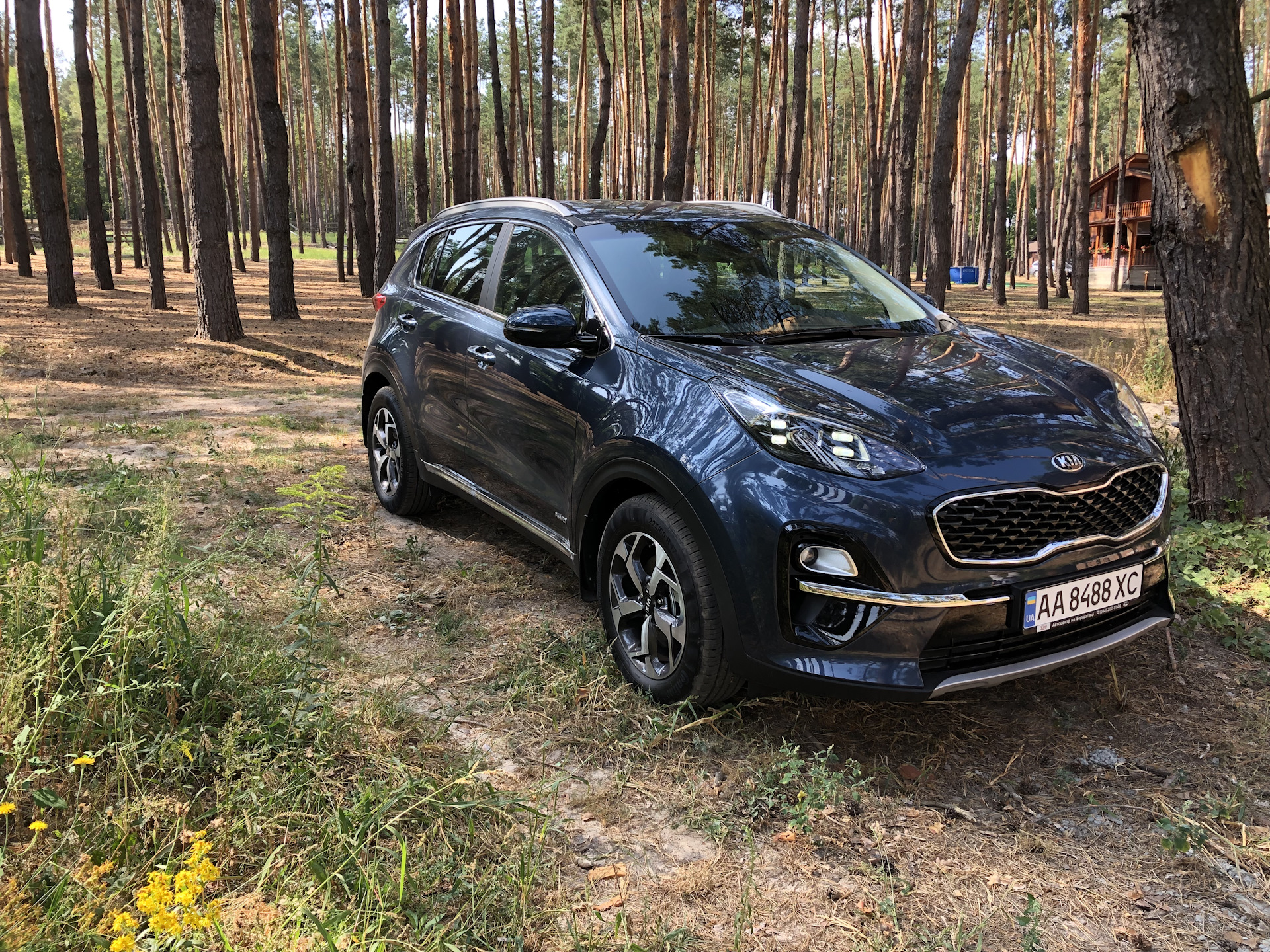 Sportage 2 полный привод