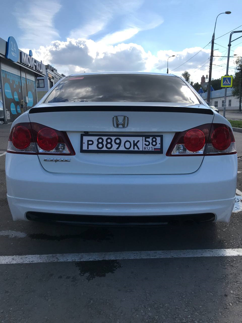 Первое ДТП Хонды + восстановление — Honda Civic 4D (8G), 1,8 л, 2008 года |  ДТП | DRIVE2