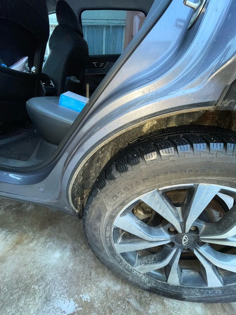 Защита задних арок для Chery Tiggo 7 Pro — Chery Tiggo 7 Pro, 1,5 л ...
