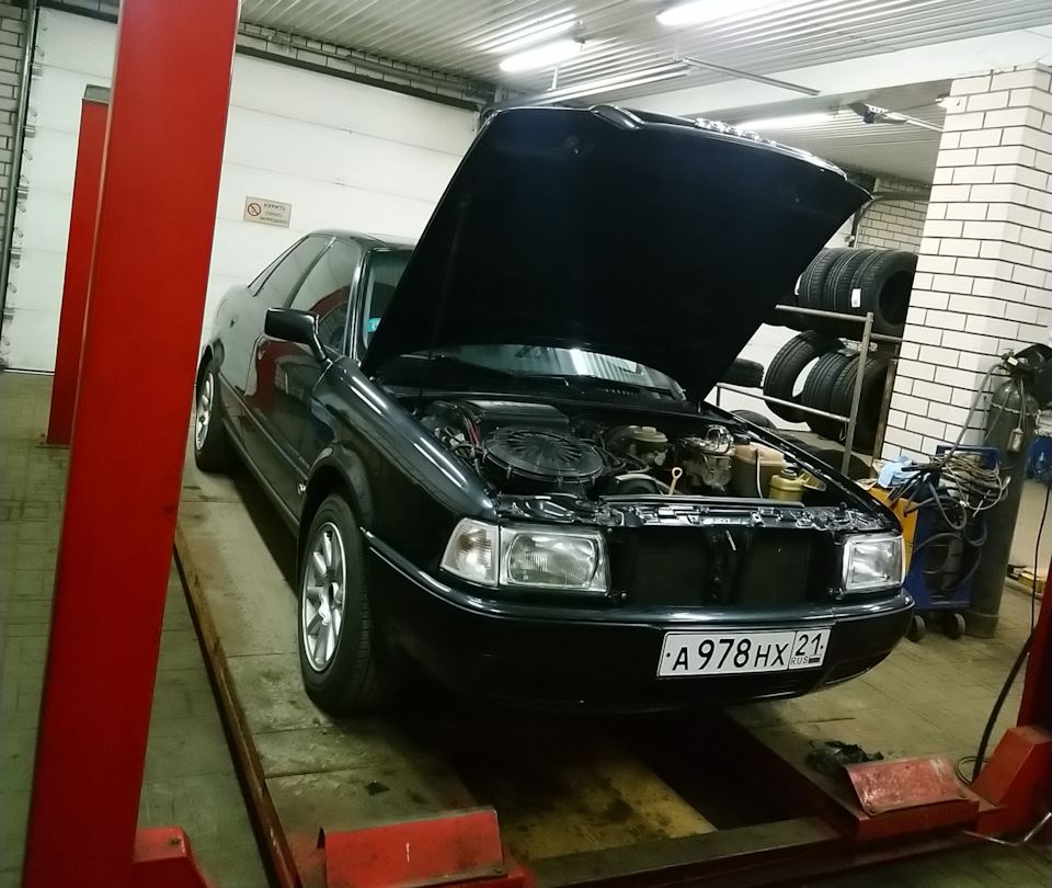 Помпа, резонатор… — Audi 80 (B4), 2 л, 1994 года | визит на сервис | DRIVE2