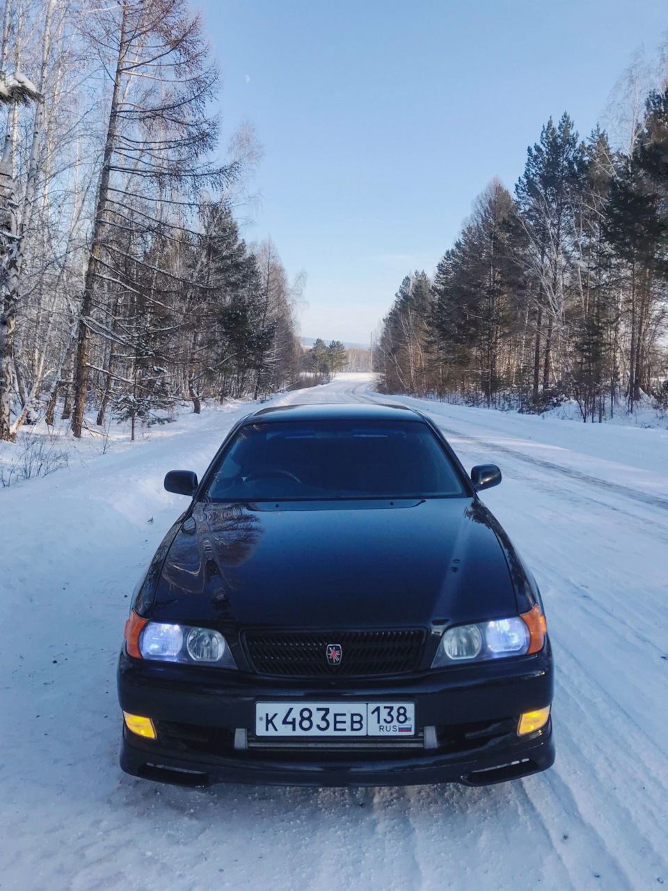 46 Сибирь… дорога… чайзер 😃🤙🏻 — Toyota Chaser (100), 2,5 л, 1997 года |  покатушки | DRIVE2