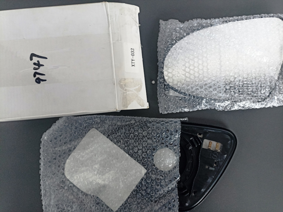 Установка боковых зеркал с подогревом — Toyota Aqua, 1,5 л, 2015 года ...